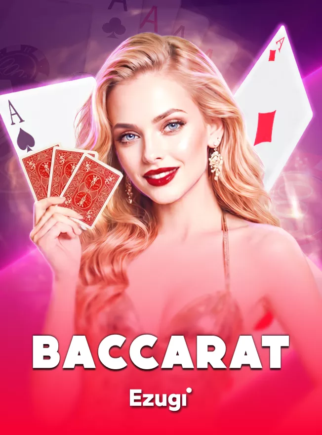เกมไพ่ Baccarat รูปแบบโต๊ะเดิมพันคาสิโนคลาสสิก